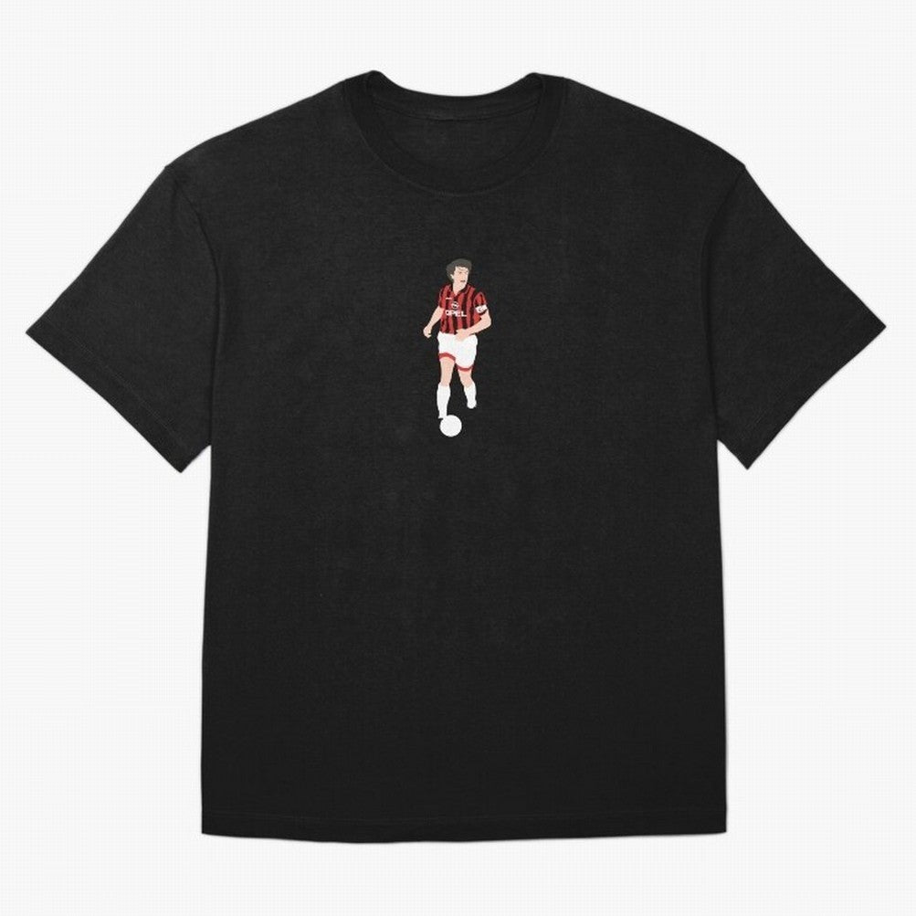 Paolo Maldini AC Milan legend Oversized T-Shirt Bring a Vintage Feel to the FIFA World Cup 2026 Journey through Mbappe Highlights, Germany Pride, Stadium Chants, National Pride, Trophy Dreams and Unforgettable Football Memories; Made for Collectors