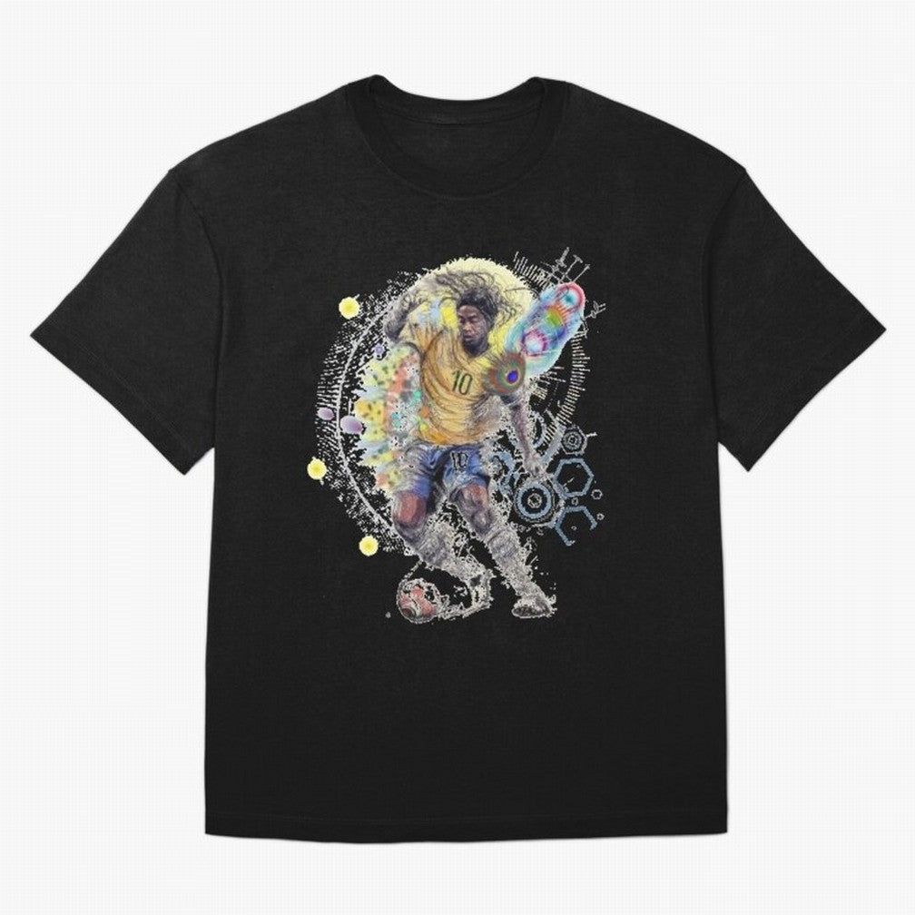 Ronaldin Football Player Oversized T-Shirt Show Your Stadium Side during the FIFA World Cup 2026 Group Stage Journey through Cristiano Ronaldo, Haaland and CR7 Highlights, Portugal, Spain and Germany Pride, Vintage Soccer Flavor, Modern Football