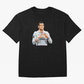 Gareth Bale Love Sign Celebration Oversized T-Shirt Show Passion for the Stars of FIFA World Cup 2026 Group Stage Spirit, Driven by Brazil, Portugal and Argentina, Neymar, Haaland and Cristiano Ronaldo, Worldwide Fan Energy, Dramatic Goals, Stadium