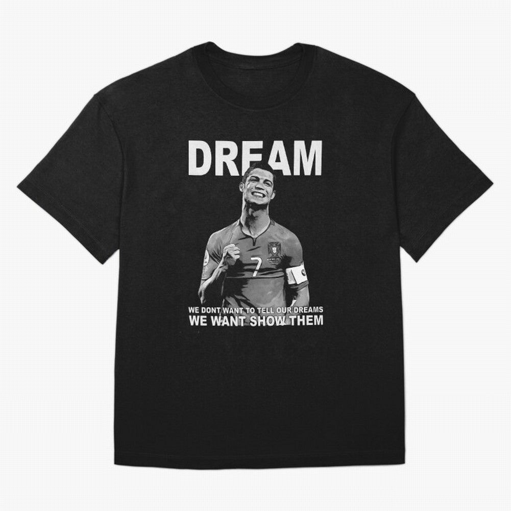 christiano ronaldo Oversized T-Shirt Make Your Look Match FIFA World Cup 2026 USA Canada Mexico with Messi, CR7 and Mbappe, France Energy, Goal Celebration Energy, Supporter Heritage, Football Icons and Worldwide Tournament Joy; Perfect for Fans,