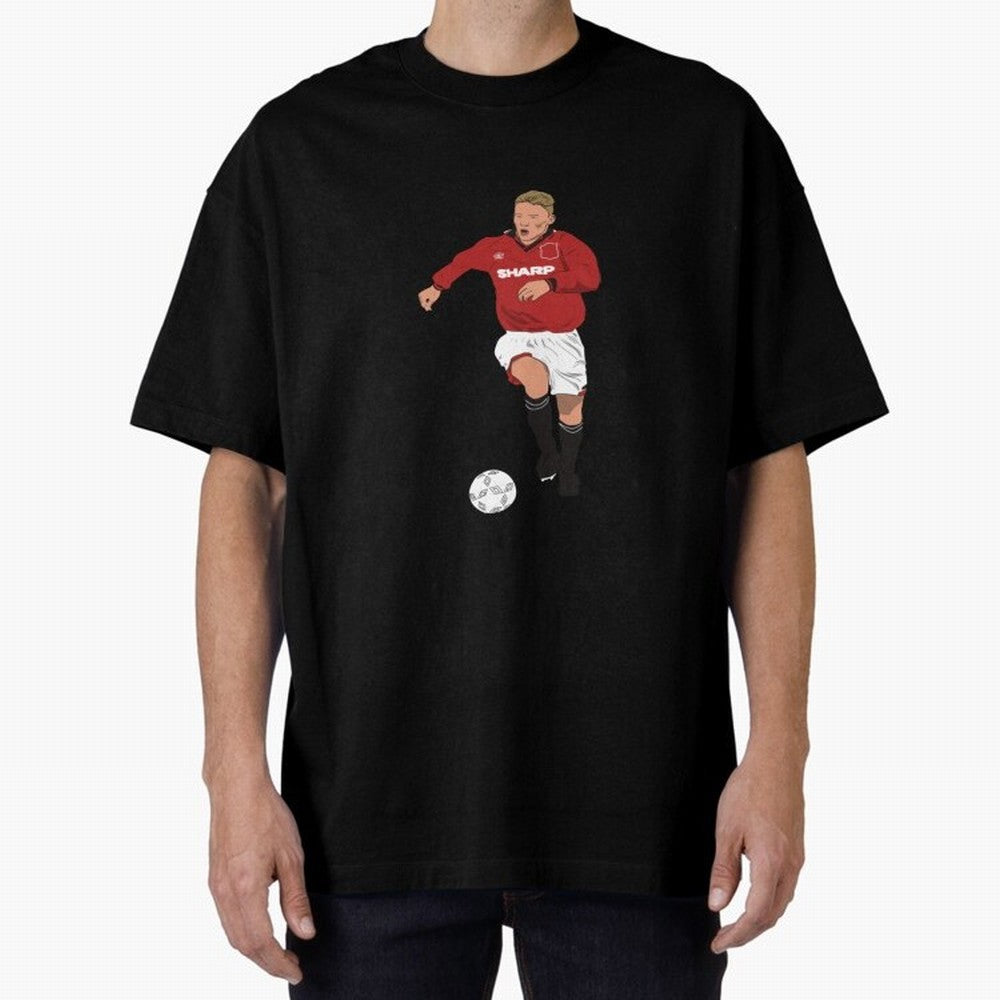 Scott McTominay 95_96 Kit Oversized T-Shirt Feel the Heartbeat of Match Day Hype around FIFA World Cup 2026, Mbappe and Neymar, France and Portugal, Vintage Soccer Flavor, Modern Football Stars, National Flags and Final Night Emotion; Created for