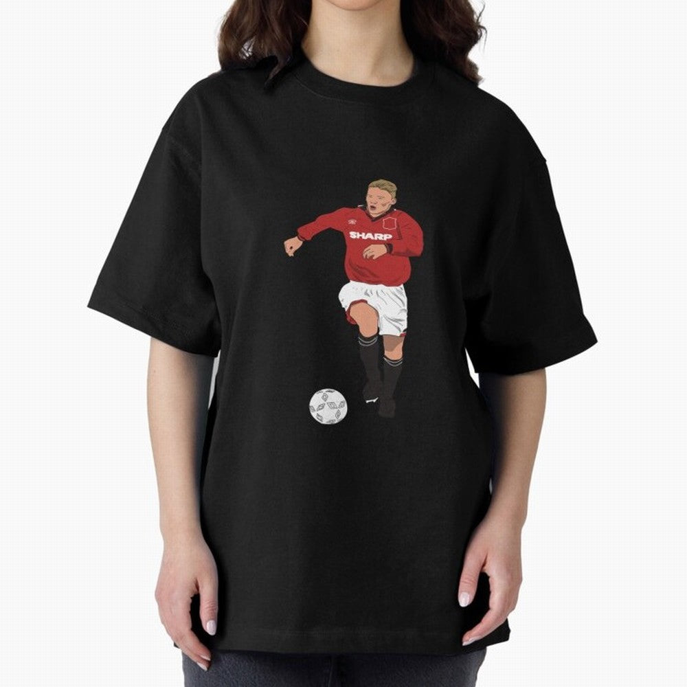 Scott McTominay 95_96 Kit Oversized T-Shirt Feel the Heartbeat of Match Day Hype around FIFA World Cup 2026, Mbappe and Neymar, France and Portugal, Vintage Soccer Flavor, Modern Football Stars, National Flags and Final Night Emotion; Created for