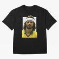 Scrates Football legend Oversized T-Shirt Turn Up for Match Day Hype around FIFA World Cup 2026, Haaland and Mbappe, Spain, Tournament Hype, Historic Matchups, Family Viewing Parties and Global Sports Pride; Created for Match Day Parties, Soccer