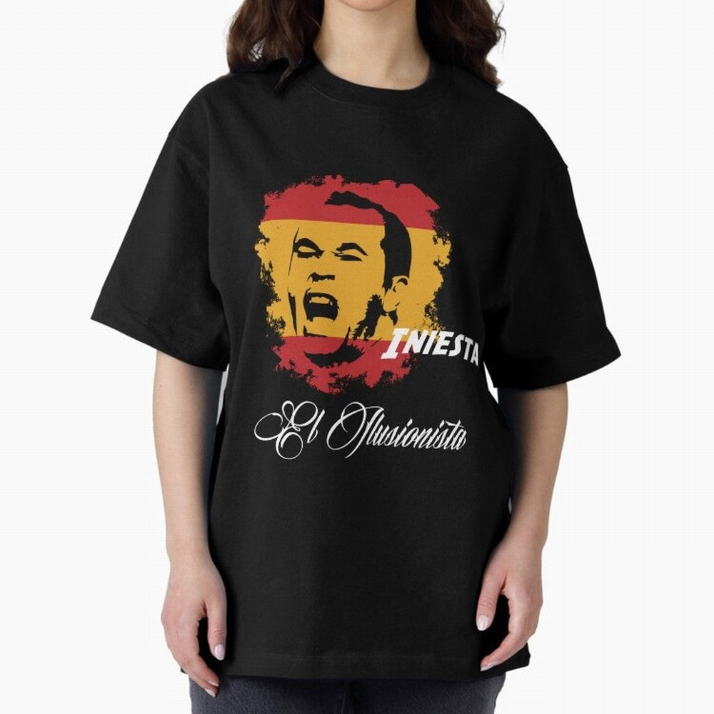 Spain Andres Iniesta Football World Cup 2014 Oversized T-Shirt Back the Journey through Match Day Hype around FIFA World Cup 2026 Group Stage, Cristiano Ronaldo, Haaland and CR7, Netherlands, Retro Football Energy, Iconic Rivalries, Trophy Chase