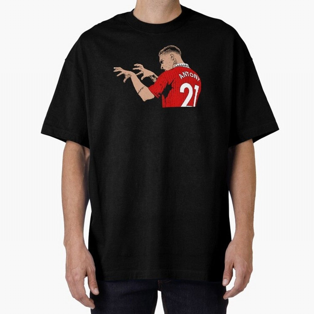 Antony Oversized T-Shirt Fuel the Hype around FIFA World Cup 2026 Connected to Neymar, Argentina and Brazil Energy, Tournament Hype, Historic Matchups, Family Viewing Parties and Global Sports Pride; Made for Die Hard Supporters, Soccer Lovers,