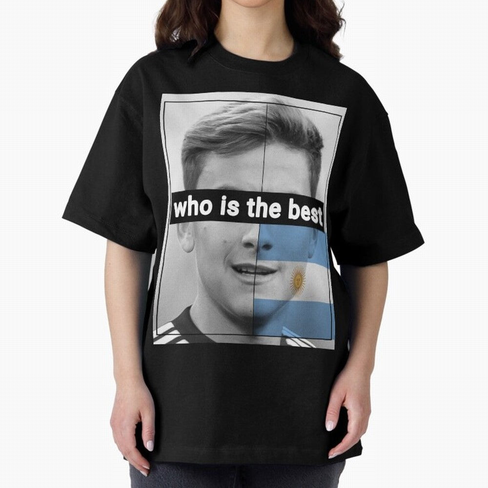 dybala Oversized T-Shirt Feel the Roar of Match Day Hype around FIFA World Cup 2026 Group Stage, Cristiano Ronaldo, Haaland and CR7, Portugal, Soccer Culture, Superstar Moments, National Team Dreams and Competitive Fire; Perfect for People Who Love