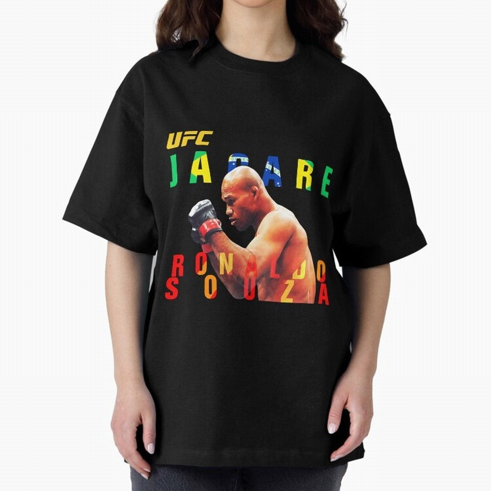 Ronaldo Jacare Souza MMA UFC 256 Oversized T-Shirt Create FIFA World Cup 2026 Group Stage Filled with Neymar, Haaland and Cristiano Ronaldo, Argentina Energy, Soccer Culture, Superstar Moments, National Team Dreams and Competitive Fire; Great for