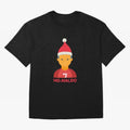 HO-NALDO - Funny Ronaldo Christmas Oversized T-Shirt Honor Champions and Dreams in Global Football Passion for FIFA World Cup 2026 Group Stage, with Messi, CR7 and Mbappe, Brazil, Portugal and Argentina, Match Day Excitement, Supporter Culture,