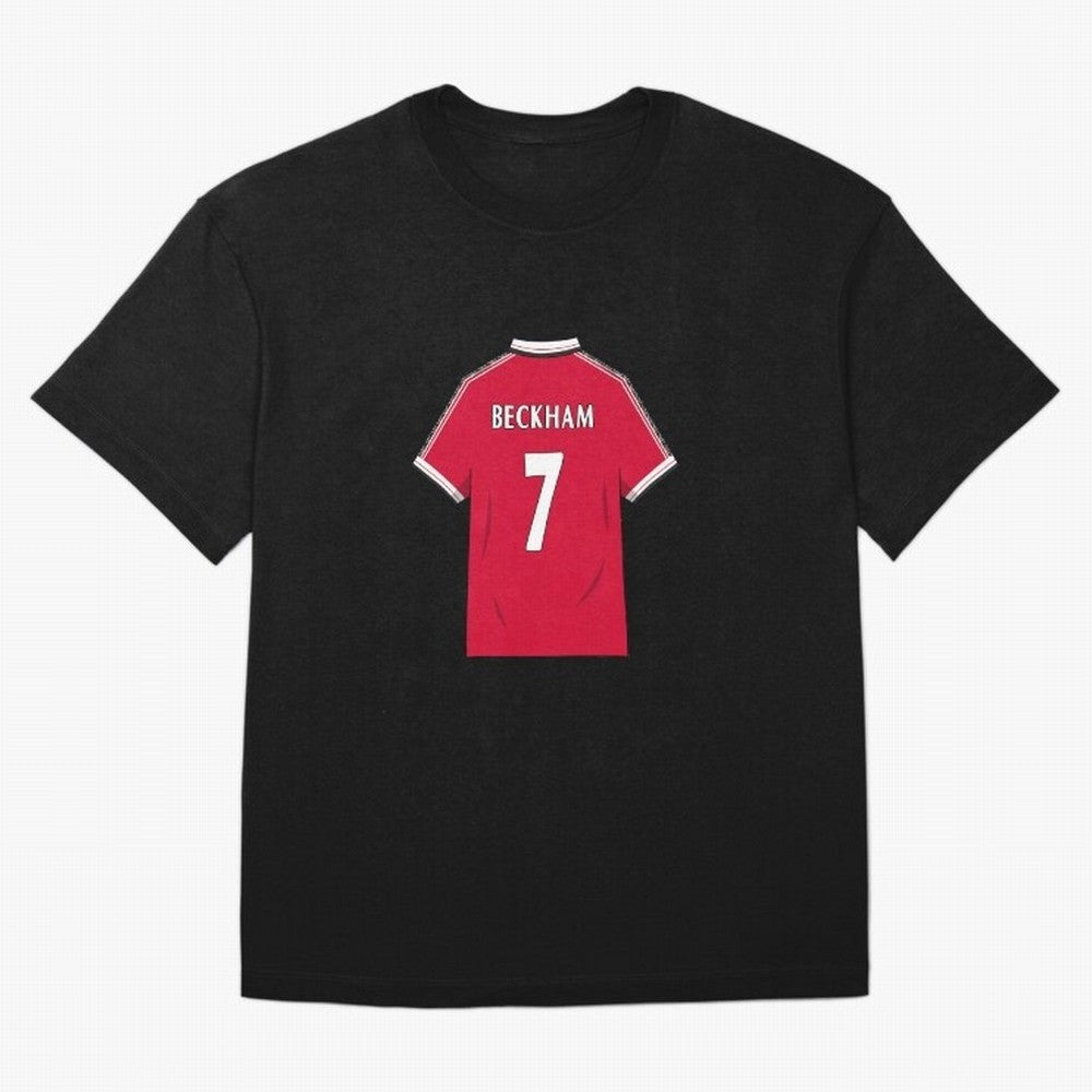 David Beckham 1999 Jersey Oversized T-Shirt Feel International Energy from Global Football Passion for FIFA World Cup 2026, Connected to Haaland and Mbappe, Spain, Supporter Pride, Iconic Celebrations, Legendary Names and Global Match Day Energy;