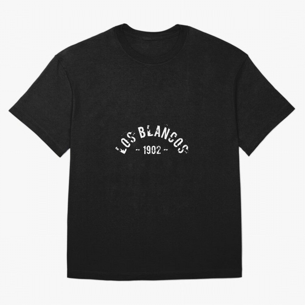Los Blancos 1902 Oversized T-Shirt Honor the Beautiful Game during Match Day Hype around FIFA World Cup 2026 Group Stage, Messi, Argentina, France and Brazil, Retro Football Energy, Iconic Rivalries, Trophy Chase Drama and Stadium Atmosphere; Great
