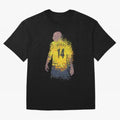 Thierry Henry Arsenal Illustration Oversized T-Shirt Celebrate Rivalries and Pride in the FIFA World Cup 2026 Journey through Messi Highlights, France Pride, Goal Celebration Energy, Supporter Heritage, Football Icons and Worldwide Tournament Joy;