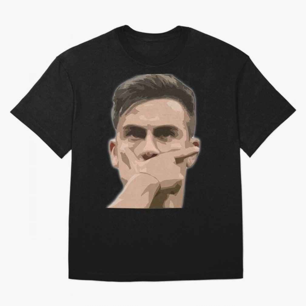 Dybala Oversized T-Shirt Represent the Passion of Match Day Hype around FIFA World Cup 2026 Group Stage, Mbappe and Neymar, Brazil, Portugal and Argentina, Classic Soccer Heritage, Championship Pressure, Fan Loyalty and International Pride; Ideal