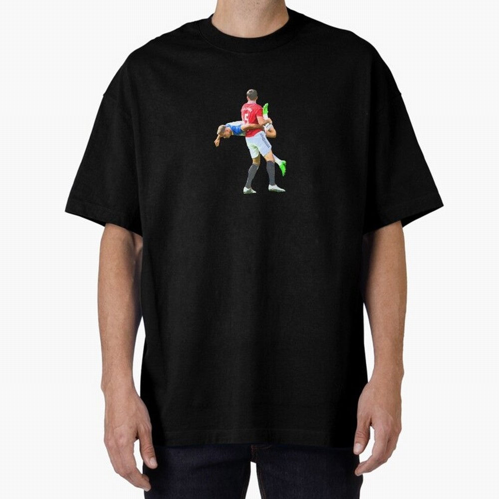Harry Maguire meme Oversized T-Shirt Represent Global Football Passion for FIFA World Cup 2026, Highlighting Haaland and Mbappe, Brazil, Portugal and Argentina, Goal Celebration Energy, Supporter Heritage, Football Icons and Worldwide Tournament