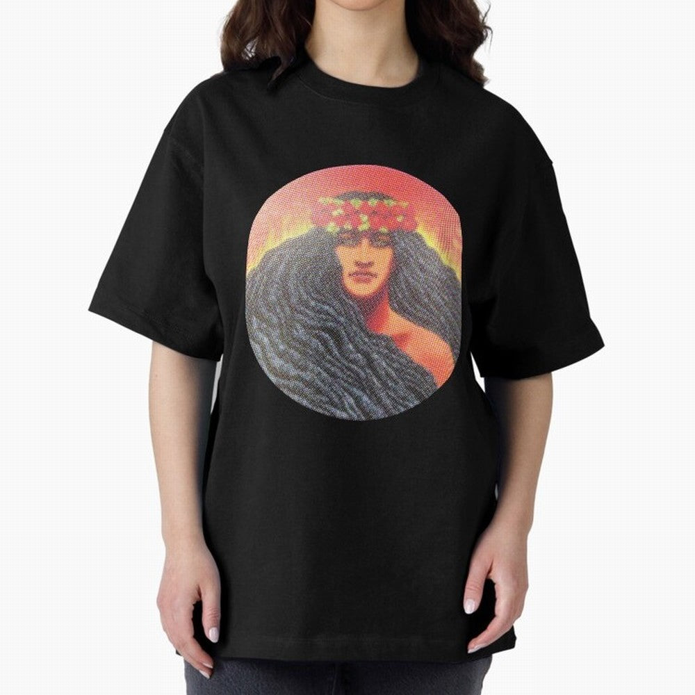 Goddess Pele Hawaii Volcano Oversized T-Shirt Celebrate Fan Culture around FIFA World Cup 2026 Spirit, Centered on Argentina, Messi, Football Festival Excitement, Trophy Ambitions, Country Rivalries and Star Player Buzz; Ideal for Football Dads,