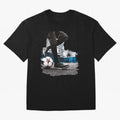 Street Soccer in my Hood Oversized T-Shirt Represent FIFA World Cup 2026 Group Stage Spirit, Centered on France and Portugal, Haaland, Football History, Final Match Energy, Crowd Noise and Once in a Lifetime Moments; Created for Match Day Parties,