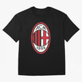 milan black n red Oversized T-Shirt Join Supporters Worldwide for FIFA World Cup 2026 Centered on Messi, Argentina and Brazil Energy, Retro Football Energy, Iconic Rivalries, Trophy Chase Drama and Stadium Atmosphere; Ideal for Football Dads,