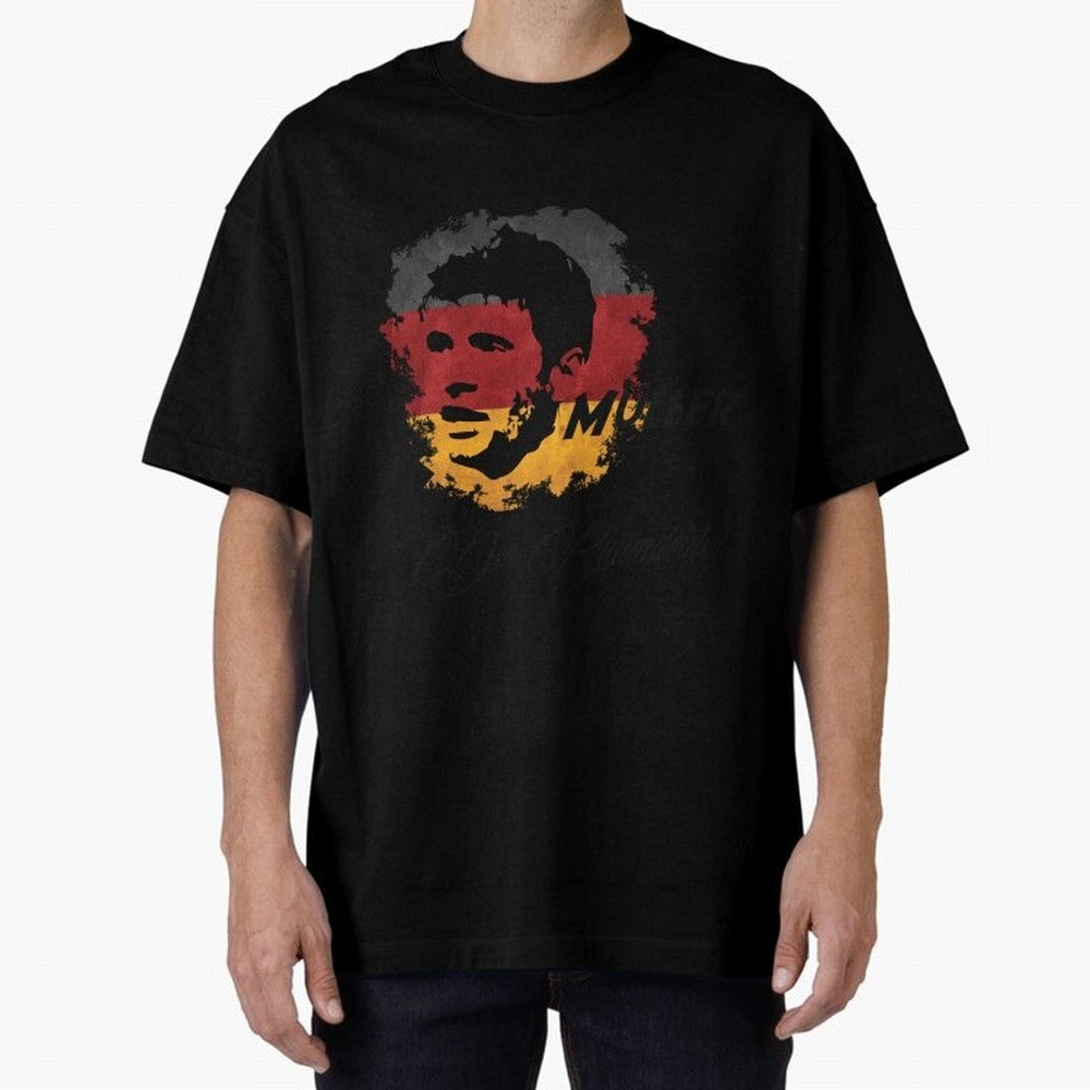 Germany Thomas Muller World Cup 2014 Oversized T-Shirt Make the Season About FIFA World Cup 2026 for Fans of Messi and Cristiano Ronaldo and Netherlands, Bringing Soccer Culture, Superstar Moments, National Team Dreams and Competitive Fire; Made