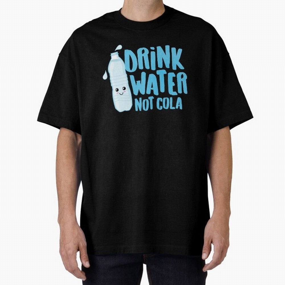 Drink Water Not Cola Kawaii Water Bottle? Oversized T-Shirt Bring Retro Soccer Energy to FIFA World Cup 2026 USA Canada Mexico Centered on Haaland, Portugal, Spain and Germany Energy, Stadium Memories, Football Loyalty, International Chants and