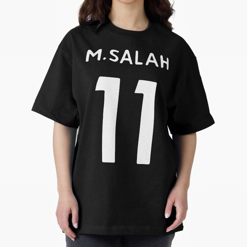 Mo Salah Oversized T-Shirt Relive the FIFA World Cup 2026 USA Canada Mexico Journey through CR7 and Messi Highlights, Brazil, Portugal and Argentina Pride, Sports Nostalgia, International Competition, Famous Players and Unforgettable Victories;