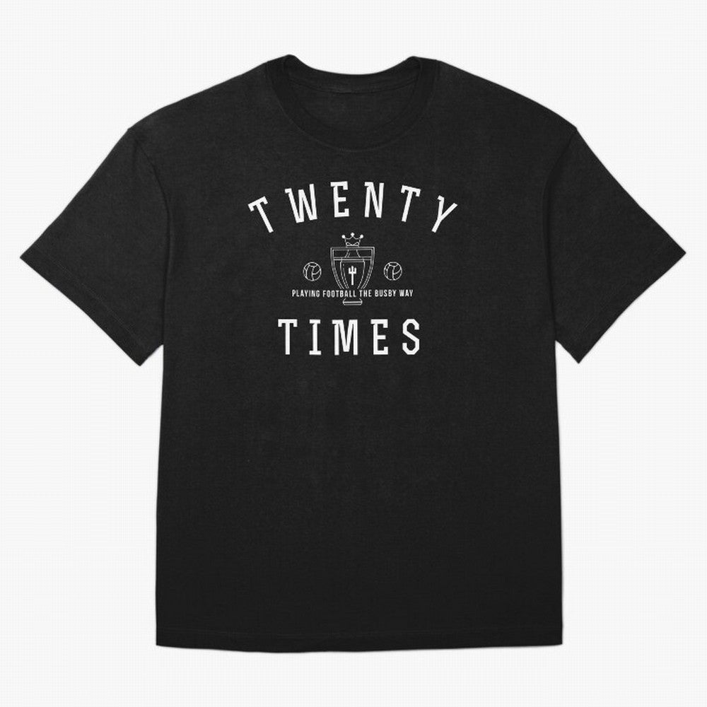 Twenty Times Man United Oversized T-Shirt Make Every Kick Count in FIFA World Cup 2026 Spirit, Connected to France, CR7, Soccer Culture, Superstar Moments, National Team Dreams and Competitive Fire; Perfect for Fans, Collectors, Family Gatherings,