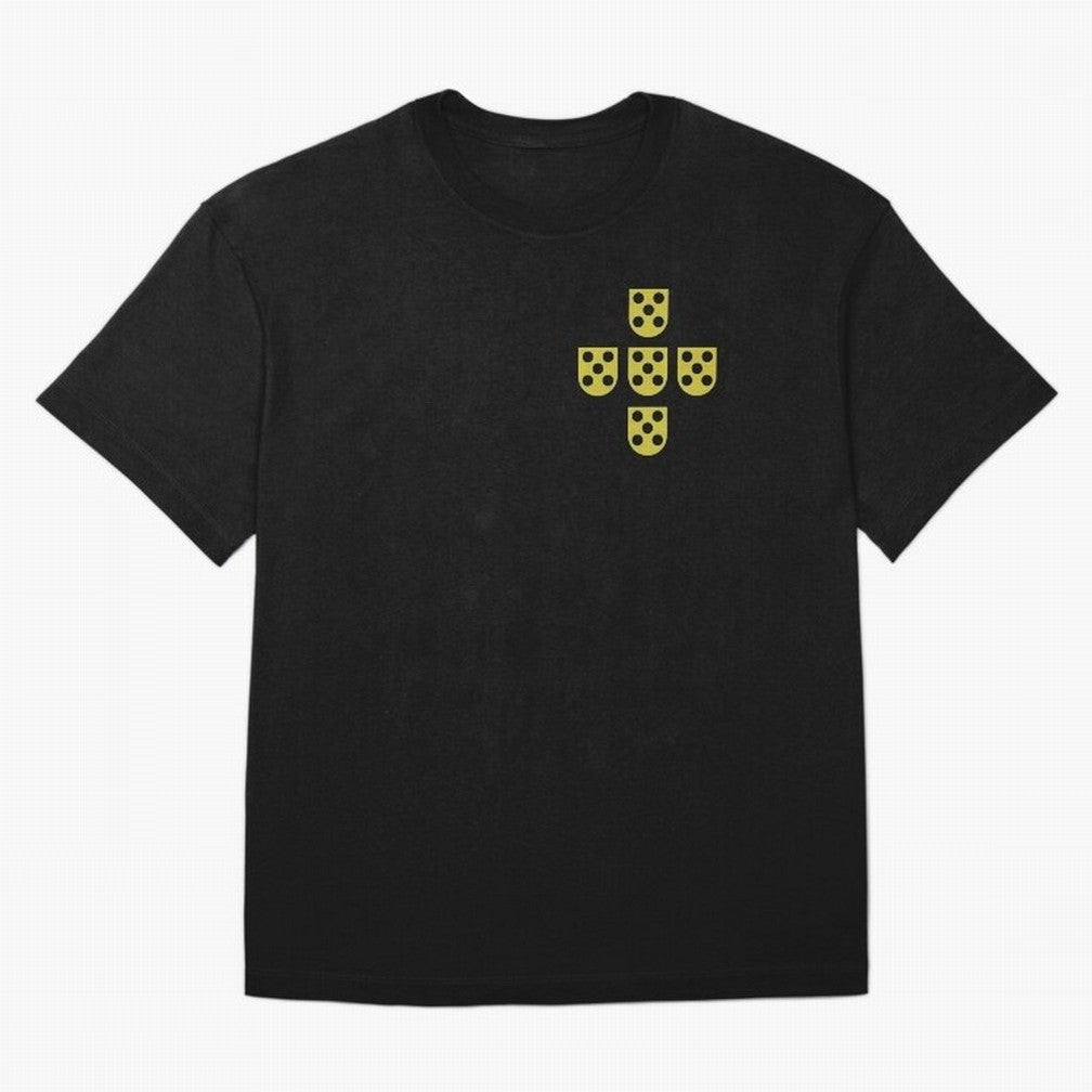 Golden Quinas Portugal Oversized T-Shirt Bring Global Tournament Vibes to FIFA World Cup 2026 USA Canada Mexico Inspired by Neymar, Haaland and Cristiano Ronaldo, England and Germany Energy, Tournament Hype, Historic Matchups, Family Viewing