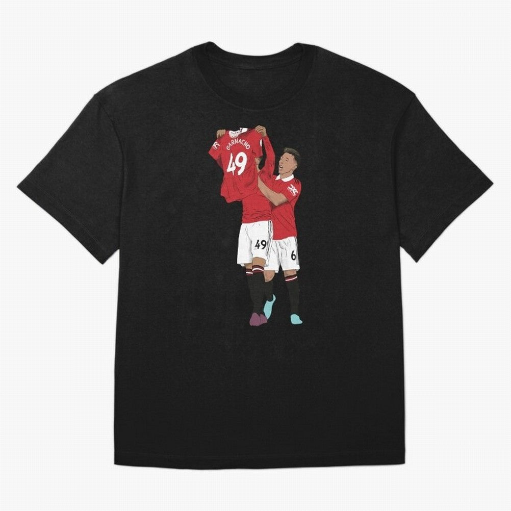 Alejandro Garnacho Goal Celebration Oversized T-Shirt Discover FIFA World Cup 2026 USA Canada Mexico for Fans of Haaland and Mbappe and Argentina, Bringing Stadium Memories, Football Loyalty, International Chants and Championship Tradition; Perfect