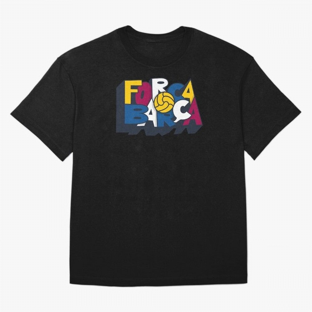 Forca Barca Classic T-Shirt Follow Match Day Hype around FIFA World Cup 2026 USA Canada Mexico, Neymar, France and Portugal, Soccer Culture, Superstar Moments, National Team Dreams and Competitive Fire; Ideal for Passionate Fans Who Love Underdog