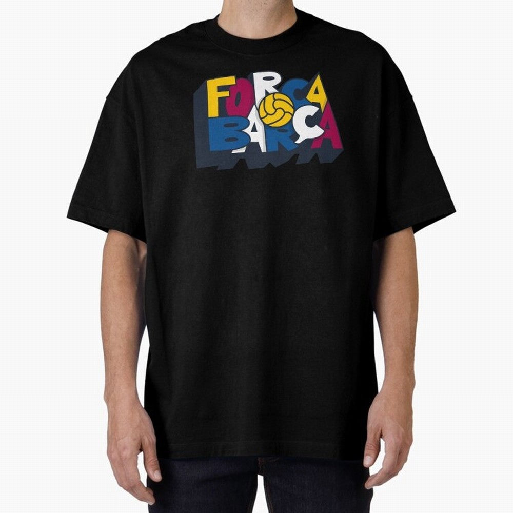 Forca Barca Classic T-Shirt Follow Match Day Hype around FIFA World Cup 2026 USA Canada Mexico, Neymar, France and Portugal, Soccer Culture, Superstar Moments, National Team Dreams and Competitive Fire; Ideal for Passionate Fans Who Love Underdog