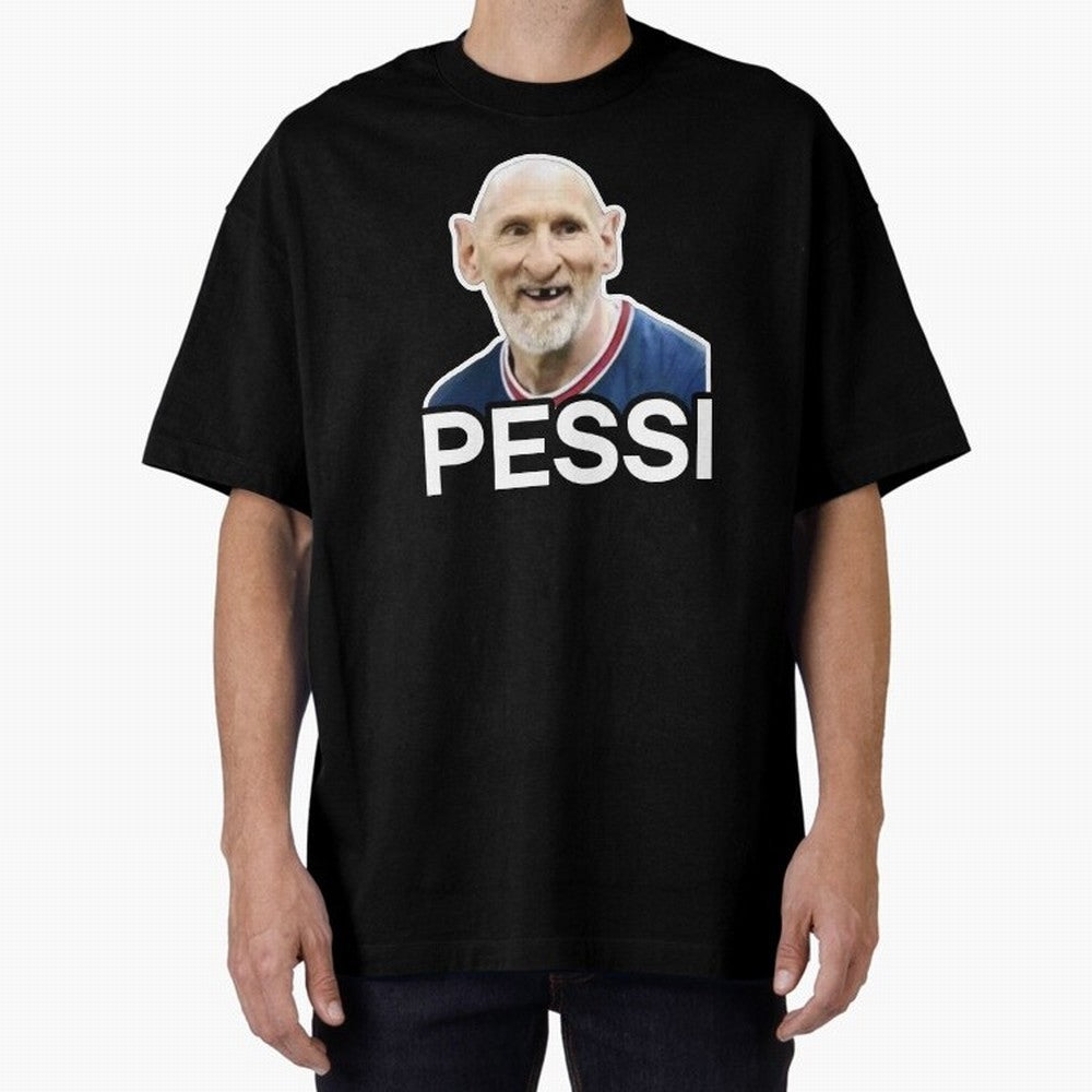 PESSI MEME Classic T-Shirt Support Iconic Players in FIFA World Cup 2026 Spirit, Driven by Brazil, Portugal and Argentina, Messi, Neymar and Mbappe, Tournament Hype, Historic Matchups, Family Viewing Parties and Global Sports Pride; Perfect for
