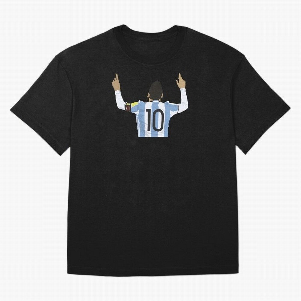 Lionel Messi Sticker Classic T-Shirt Celebrate Football Dreams Across FIFA World Cup 2026 USA Canada Mexico Inspired by Mbappe, England, France and Netherlands Energy, Supporter Pride, Iconic Celebrations, Legendary Names and Global Match Day
