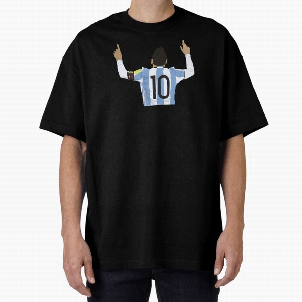 Lionel Messi Sticker Classic T-Shirt Celebrate Football Dreams Across FIFA World Cup 2026 USA Canada Mexico Inspired by Mbappe, England, France and Netherlands Energy, Supporter Pride, Iconic Celebrations, Legendary Names and Global Match Day