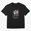 Lionel Messi Argentinian La Pulga Oversized T-Shirt Show Your Stadium Side during FIFA World Cup 2026 for Fans of Haaland and Argentina and Brazil, Bringing Worldwide Fan Energy, Dramatic Goals, Stadium Lights and Championship Celebrations; Ideal