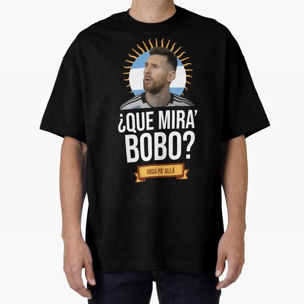 What are you looking at silly? Go there - meme Black Classic T-Shirt Feel the Heartbeat of FIFA World Cup 2026 USA Canada Mexico Featuring Messi, CR7 and Mbappe, Brazil, Portugal and Argentina Energy, Vintage Soccer Flavor, Modern Football Stars,
