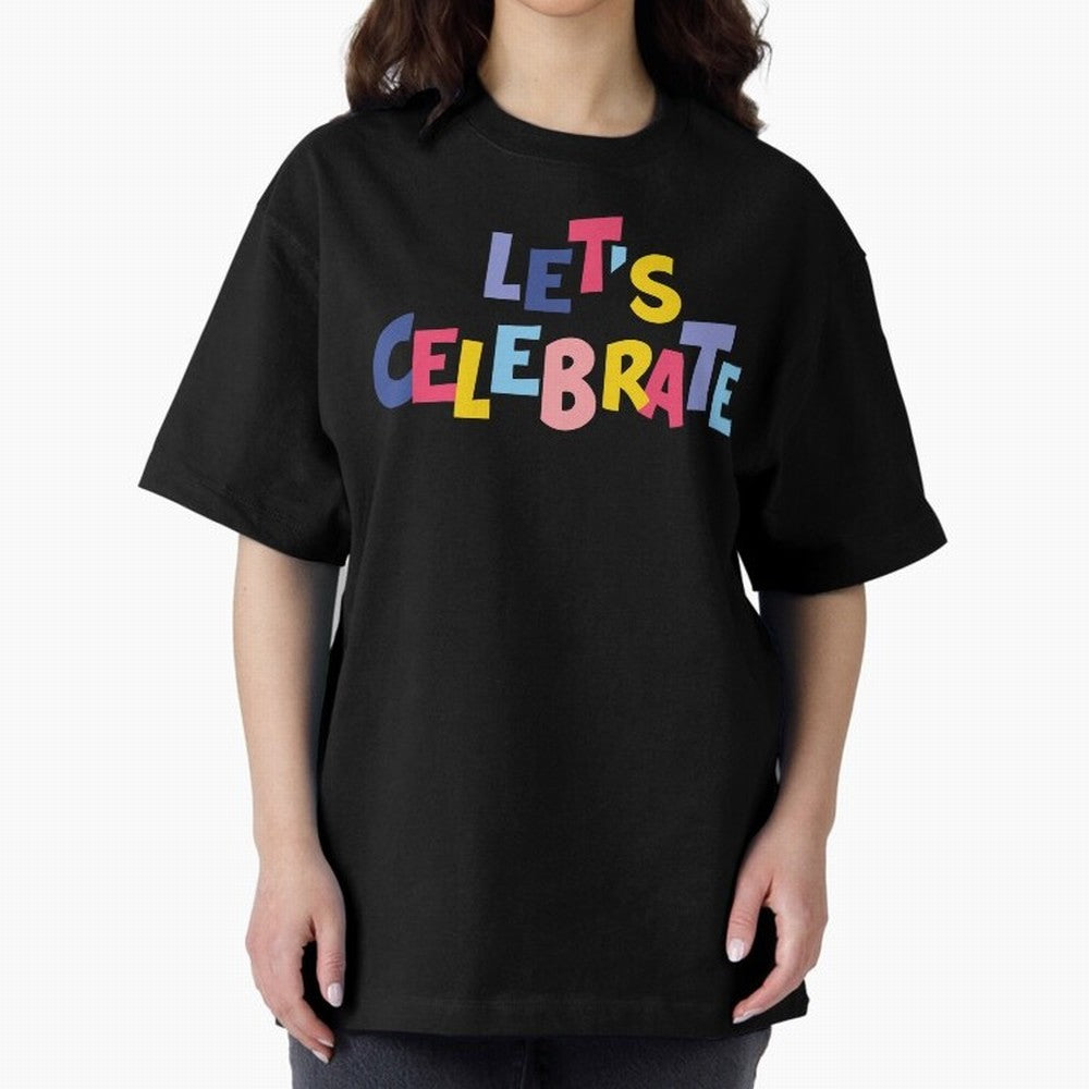 Celebration Day Oversized T-Shirt Cheer for Match Day Hype around FIFA World Cup 2026, Messi and Cristiano Ronaldo, Brazil, Sports Nostalgia, International Competition, Famous Players and Unforgettable Victories; Great for Supporters Who Love