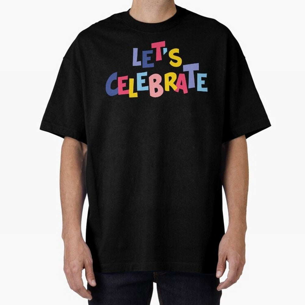 Celebration Day Oversized T-Shirt Cheer for Match Day Hype around FIFA World Cup 2026, Messi and Cristiano Ronaldo, Brazil, Sports Nostalgia, International Competition, Famous Players and Unforgettable Victories; Great for Supporters Who Love
