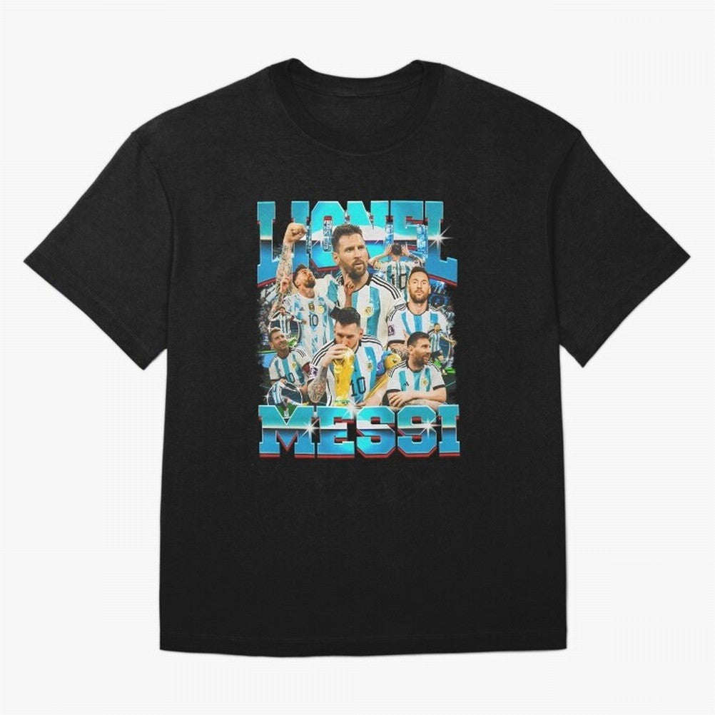 Lionel Messi Bootleg Essential T-Shirt Step into Global Football Passion for FIFA World Cup 2026 Group Stage, Capturing Messi, Neymar and Mbappe, Spain and Netherlands, Game Day Rituals, Football Legends, Country Pride and the Road to the Final;