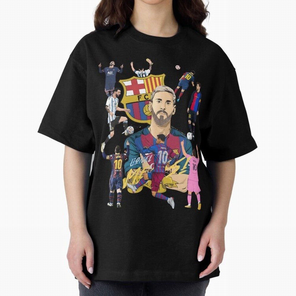 MESSI10 Oversized T-Shirt Make the Season About the FIFA World Cup 2026 Group Stage Journey through Mbappe and Neymar Highlights, England and Germany Pride, Football History, Final Match Energy, Crowd Noise and Once in a Lifetime Moments; Made for