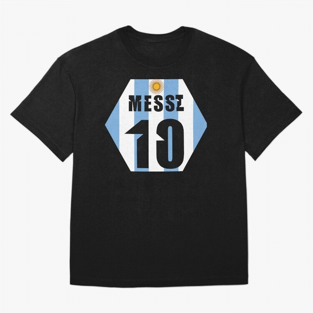 Lionel Messi Goat (With Sun) Essential T-Shirt Show Fan Pride Across Global Football Passion for FIFA World Cup 2026, with CR7, Argentina, Football History, Final Match Energy, Crowd Noise and Once in a Lifetime Moments; Ideal for Fans Who Follow