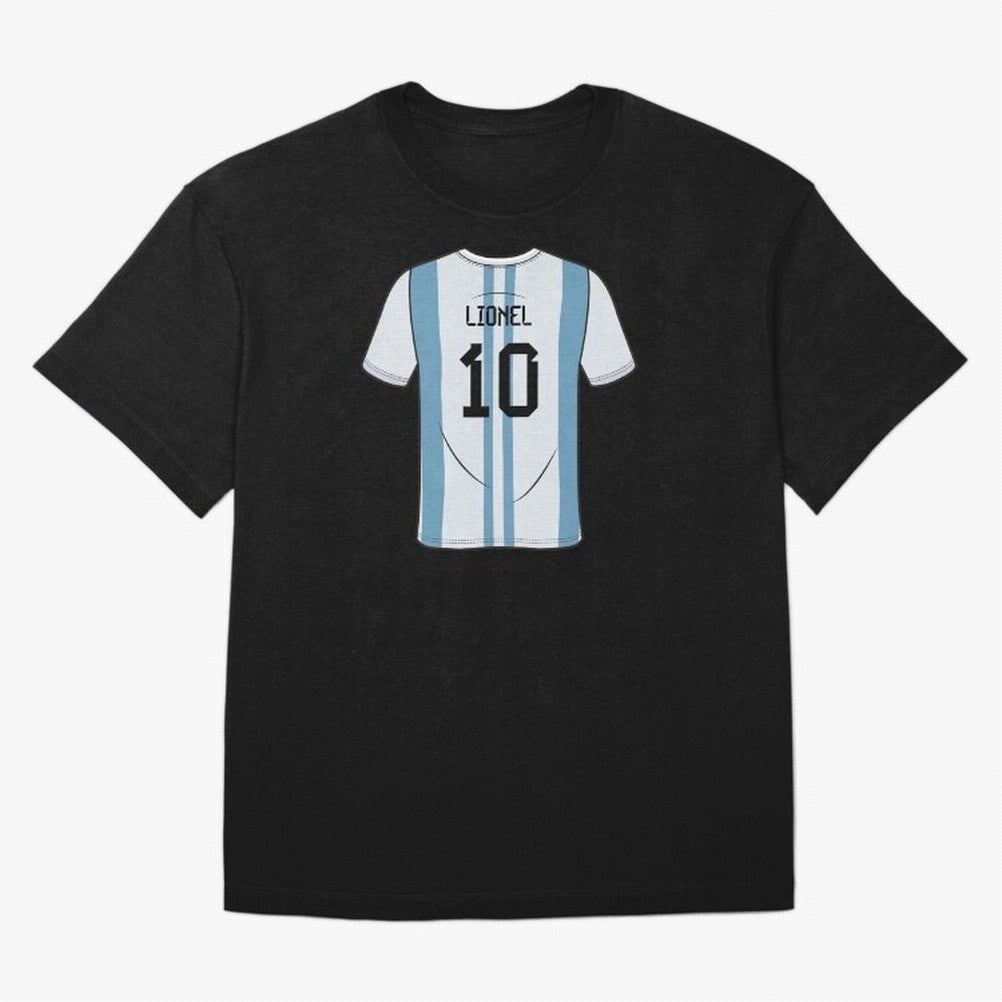 LeoMessi Jersey Illustration 2022 Oversized T-Shirt Celebrate the Magic of the FIFA World Cup 2026 USA Canada Mexico Journey through CR7 Highlights, Spain and Netherlands Pride, Match Day Excitement, Supporter Culture, Golden Goals and Global