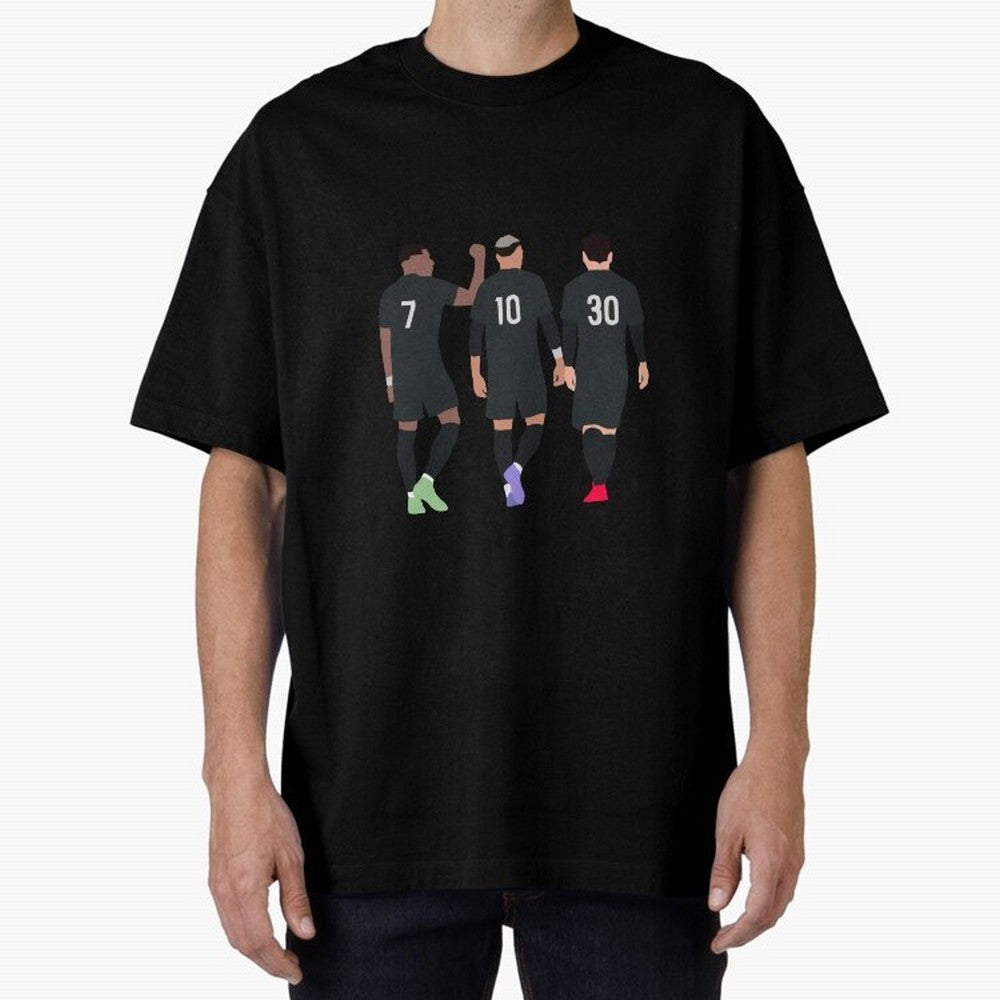 Messi Neymar France Football Players Trio MMN Classic T-Shirt Relive the Noise and Pride of Global Football Passion for FIFA World Cup 2026 USA Canada Mexico, Inspired by Haaland and Mbappe, Spain, Stadium Chants, National Pride, Trophy Dreams and