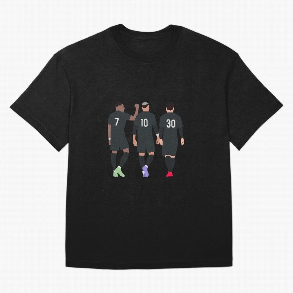 Messi Neymar France Football Players Trio MMN Classic T-Shirt Relive the Noise and Pride of Global Football Passion for FIFA World Cup 2026 USA Canada Mexico, Inspired by Haaland and Mbappe, Spain, Stadium Chants, National Pride, Trophy Dreams and