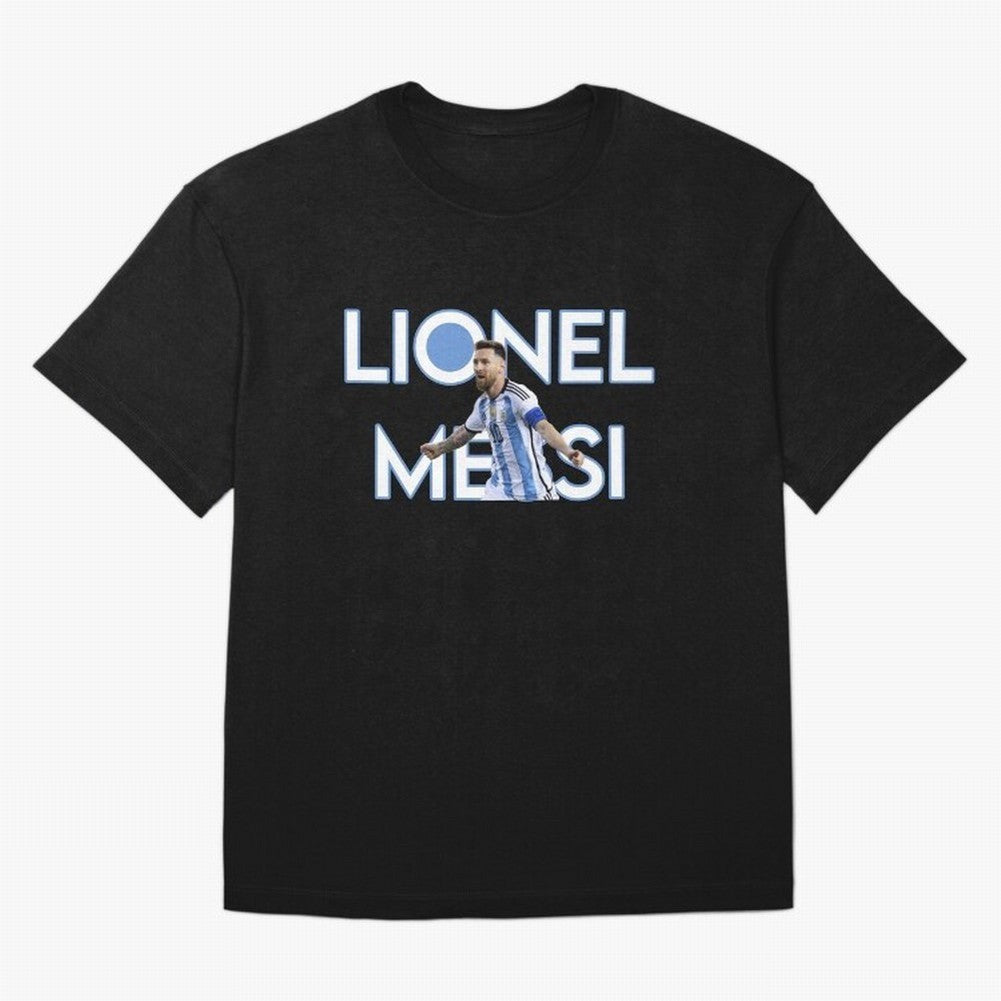 Lionel Messi Oversized T-Shirt Honor the Football Icons of FIFA World Cup 2026 Group Stage Connected to Neymar, Haaland and Cristiano Ronaldo, Brazil, Portugal and Argentina Energy, Stadium Memories, Football Loyalty, International Chants and