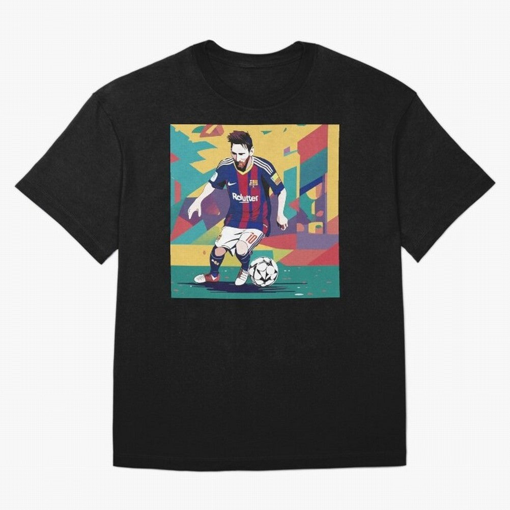 Lionel Messi Barcelona Football Classic T-Shirt Show Your Love for FIFA World Cup 2026 USA Canada Mexico Spirit, Celebrating England and Germany, CR7, Tournament Hype, Historic Matchups, Family Viewing Parties and Global Sports Pride; Made for Die