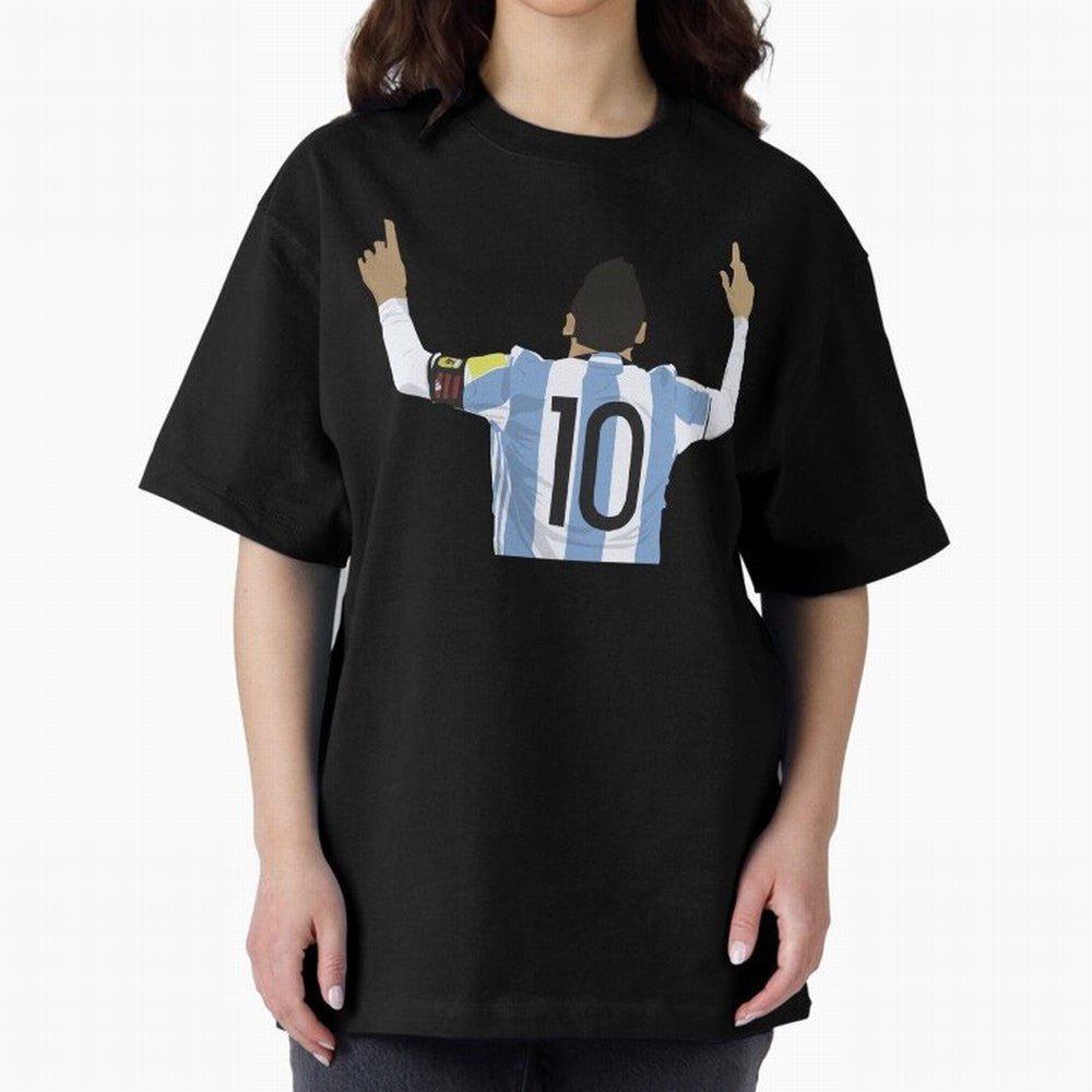 Lionel Messi Sticker #l68 Classic T-Shirt Make Your Look Match Match Day Hype around FIFA World Cup 2026, CR7, Netherlands, Game Day Rituals, Football Legends, Country Pride and the Road to the Final; Ideal for Football Dads, Football Moms,