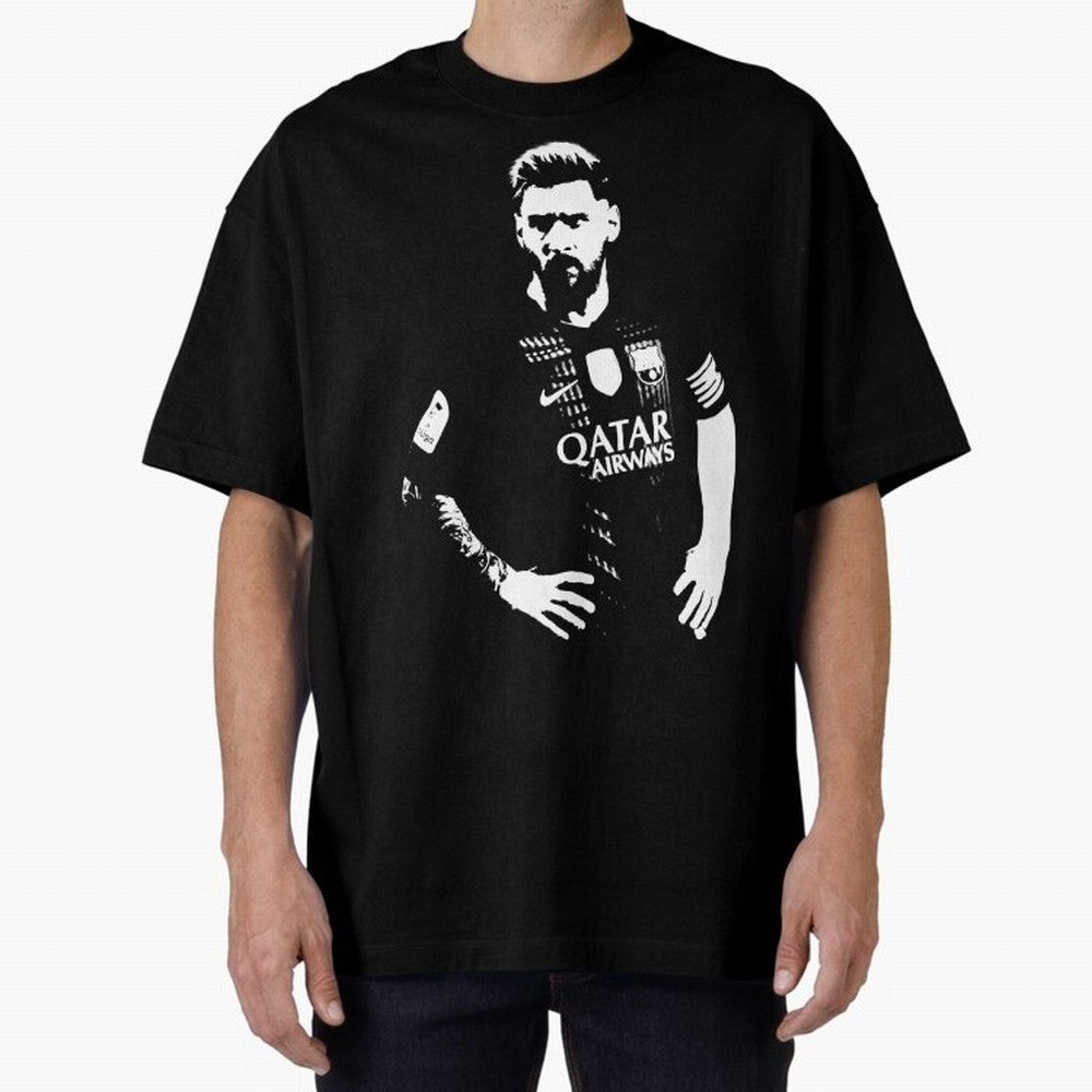 Black and white football player Classic T-Shirt Support Global Football Passion for FIFA World Cup 2026, Inspired by Mbappe, Argentina, Supporter Pride, Iconic Celebrations, Legendary Names and Global Match Day Energy; Ideal for Football Dads,
