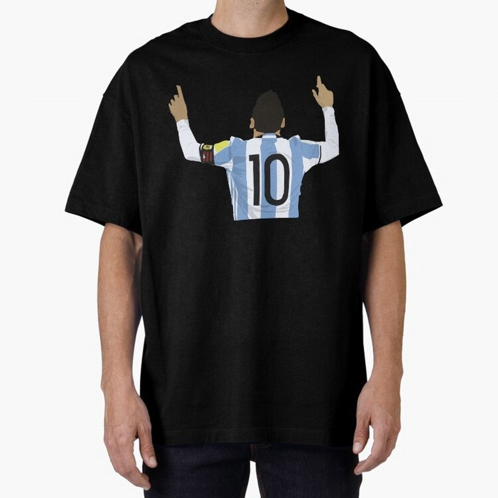 Leo- M10 Essential T-Shirt Support FIFA World Cup 2026 Group Stage Highlighting Haaland, Brazil Energy, Game Day Rituals, Football Legends, Country Pride and the Road to the Final; Ideal for Fans Who Follow Messi, Cristiano Ronaldo, CR7, Mbappe,