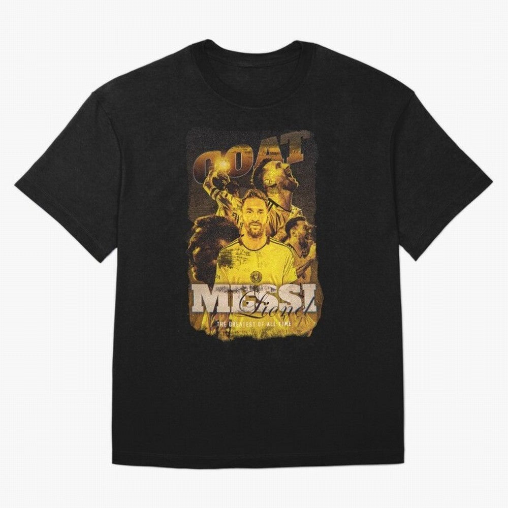 Lionel Messi The Goat Classic T-Shirt Carry National Pride through the FIFA World Cup 2026 Journey through Cristiano Ronaldo Highlights, Brazil, Portugal and Argentina Pride, Goal Celebration Energy, Supporter Heritage, Football Icons and Worldwide