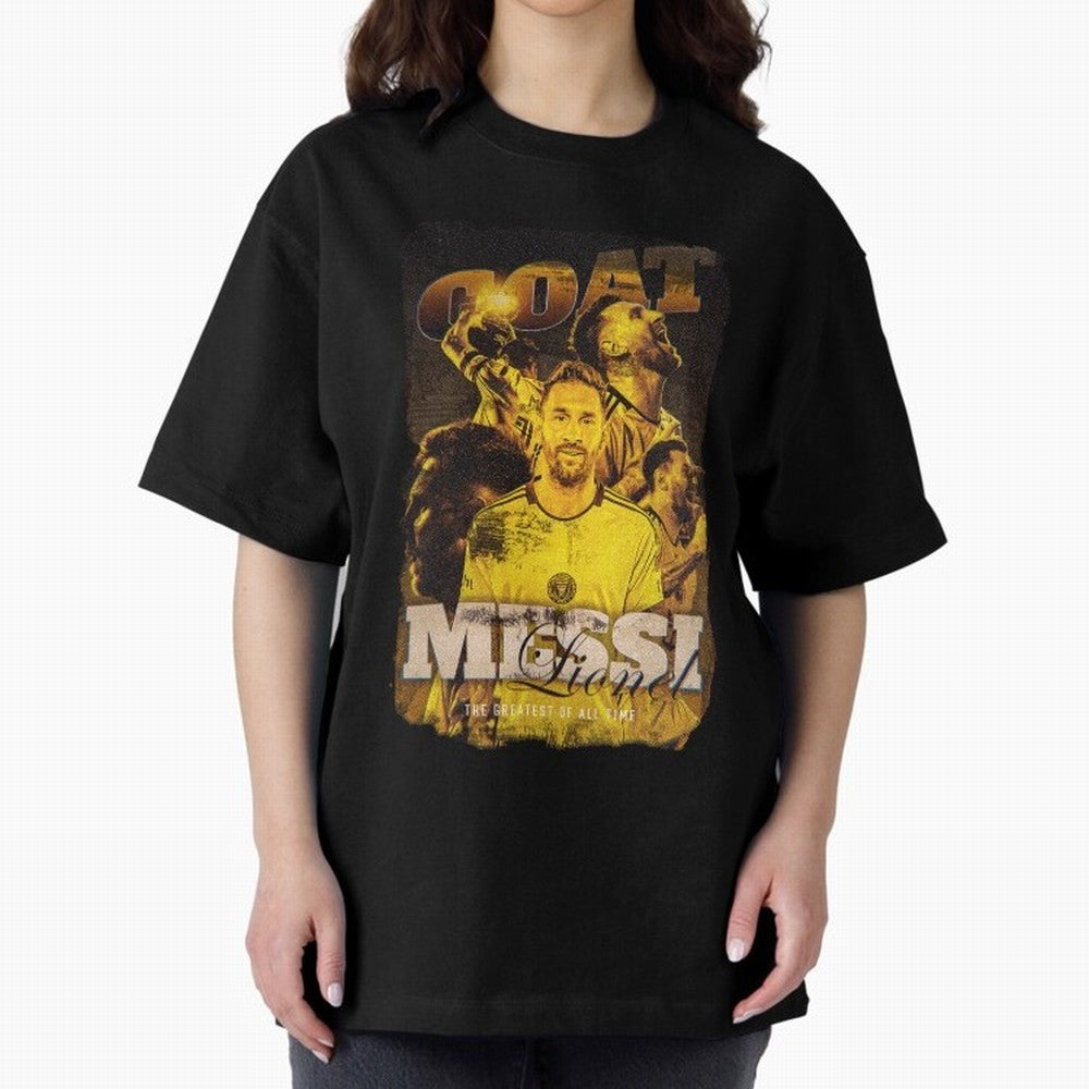 Lionel Messi The Goat Classic T-Shirt Carry National Pride through the FIFA World Cup 2026 Journey through Cristiano Ronaldo Highlights, Brazil, Portugal and Argentina Pride, Goal Celebration Energy, Supporter Heritage, Football Icons and Worldwide