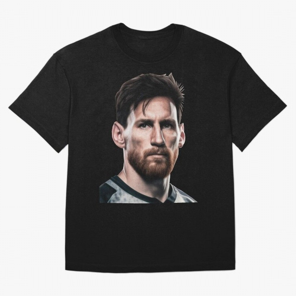 Lionel Messi Oversized T-Shirt Bring a Vintage Feel to Global Football Passion for FIFA World Cup 2026, Filled with Neymar, Haaland and Cristiano Ronaldo, Argentina, Championship Spirit, Famous Goals, Roaring Crowds and International Football