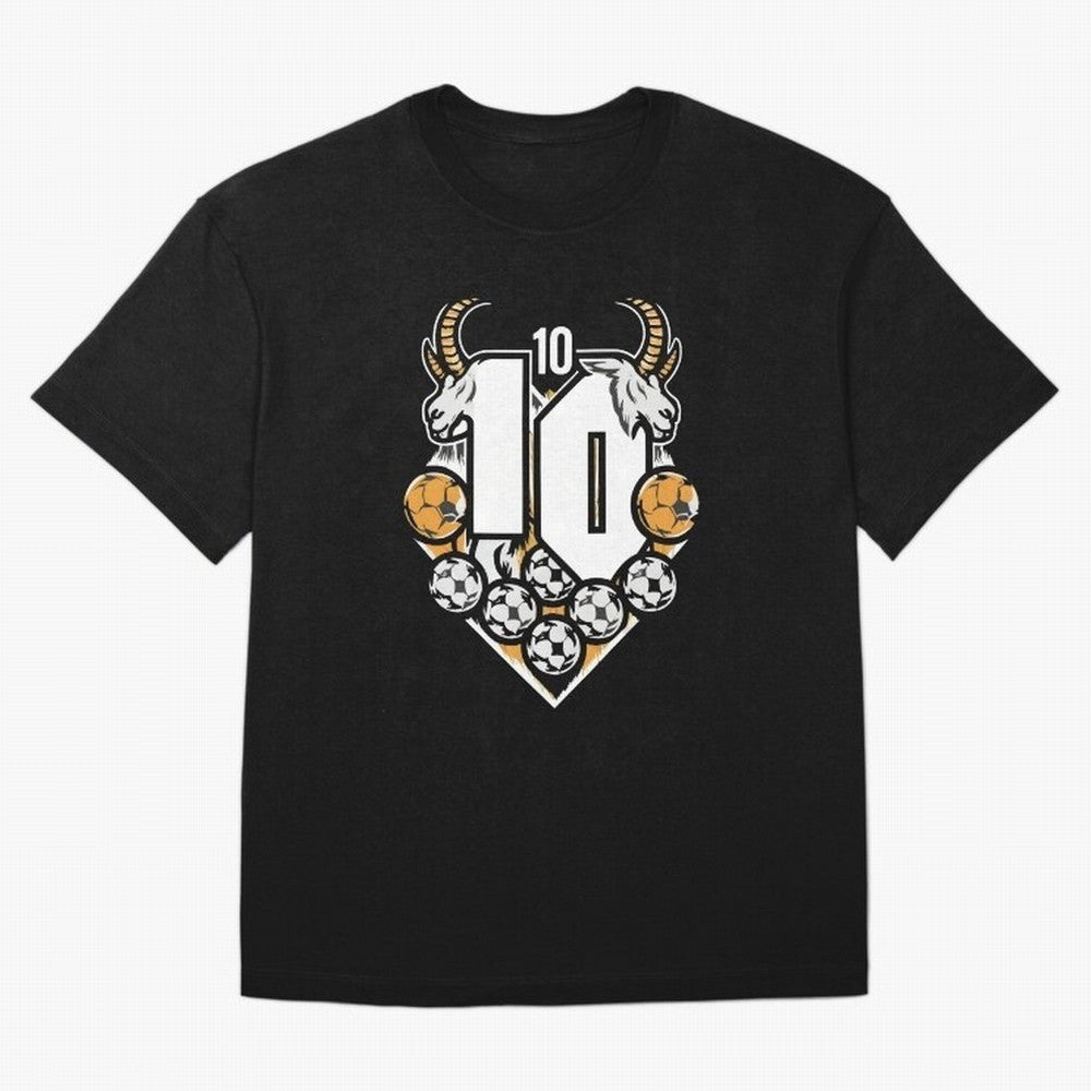 GOAT (Lionel Messi) design Boxy T-Shirt Celebrate Rivalries and Pride in FIFA World Cup 2026 Group Stage Driven by Cristiano Ronaldo, Haaland and CR7, Brazil, Portugal and Argentina Energy, Global Supporter Spirit, Legendary Goals, National Colors
